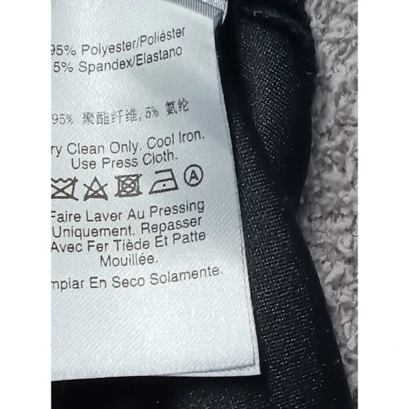 DKNY Women's Black Dress Pants Slim Leg Stretch Size 12 Old Money Classy Office - Picture 7 of 10